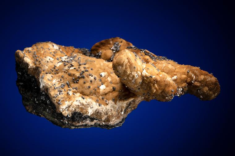 SIDERITE with GALENA