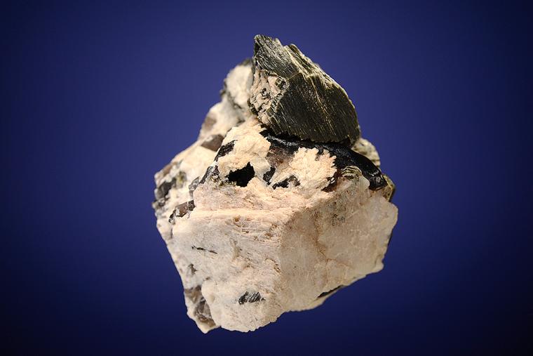 MUSCOVITE on QUARTZ var. Smoky and MICROCLINE