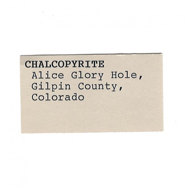 CHALCOPYRITE with PYRITE