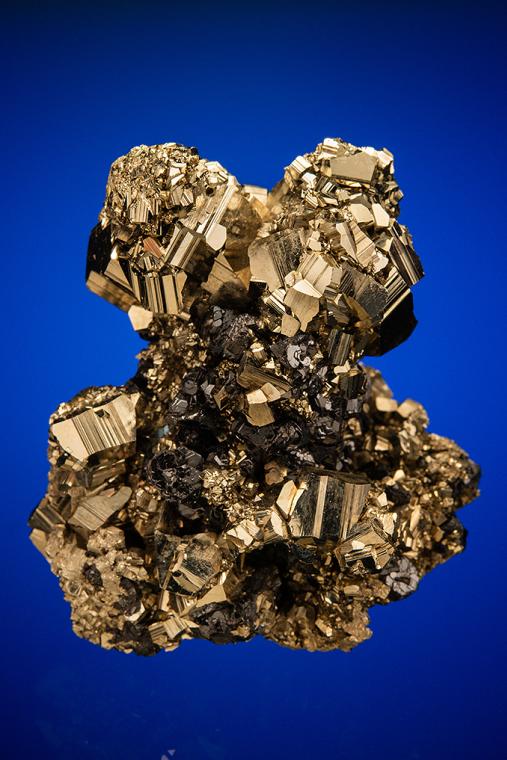 PYRITE after PYRRHOTITE with SPHALERITE