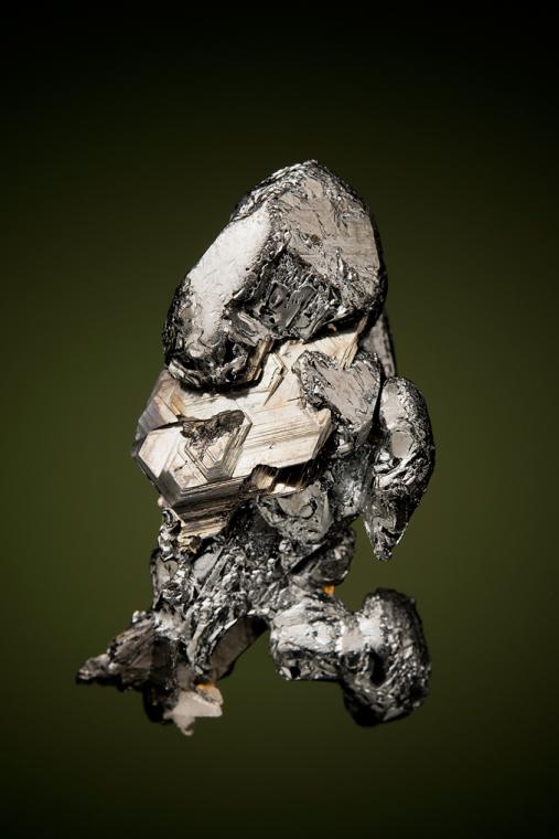 ACANTHITE with POLYBASITE