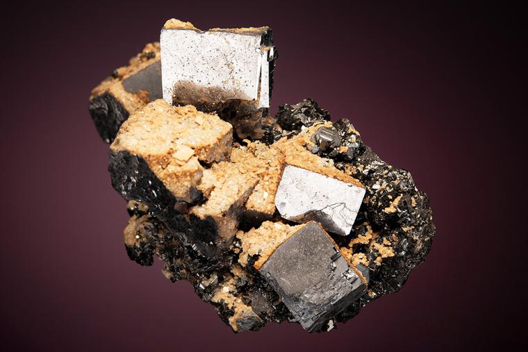 GALENA on SPHALERITE