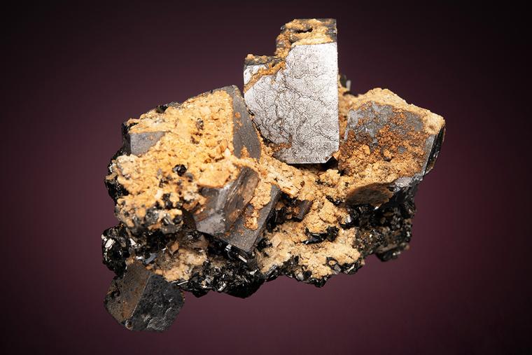 GALENA on SPHALERITE
