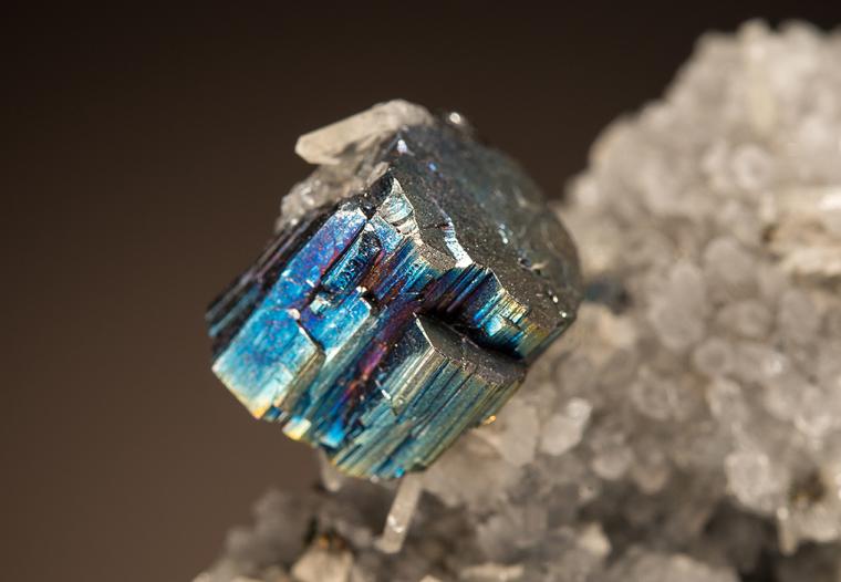 BOURNONITE with BARITE and QUARTZ