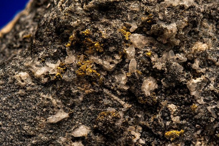 GOLD with HESSITE, PETZITE and COLORADOITE