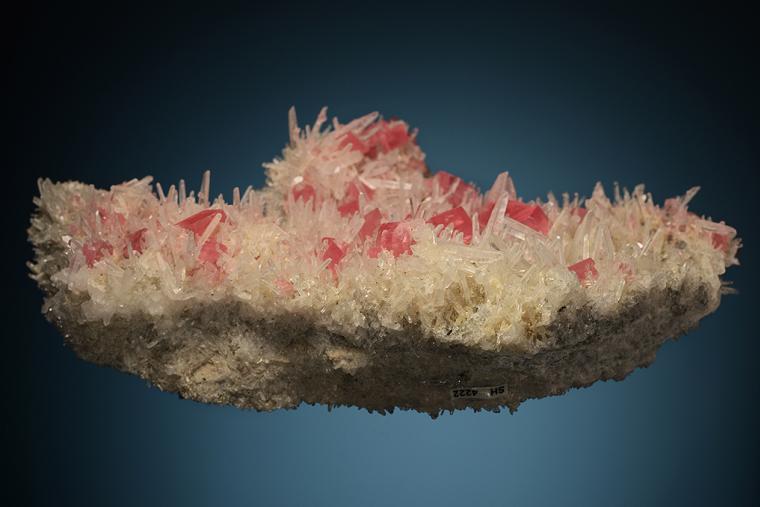 RHODOCHROSITE on QUARTZ