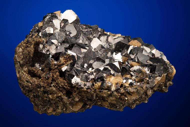 GALENA with SIDERITE