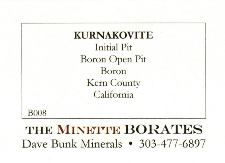 KURNAKOVITE