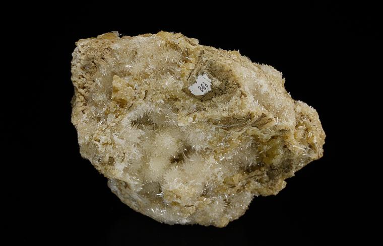 COLEMANITE on CALCITE