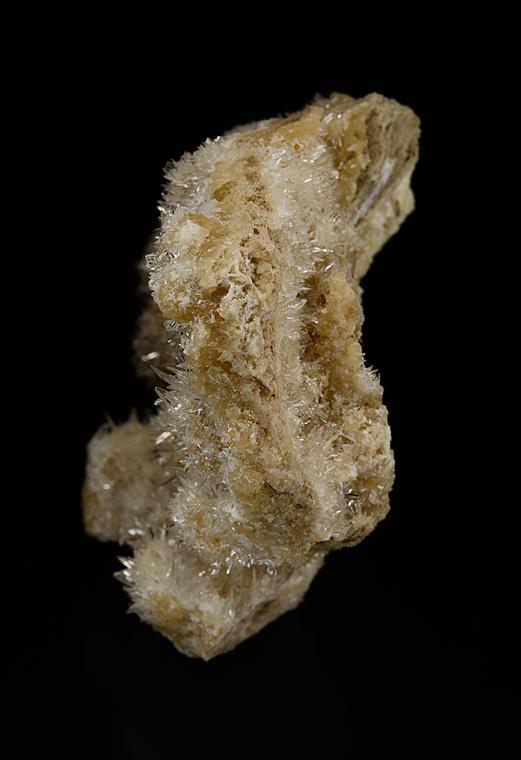 COLEMANITE on CALCITE