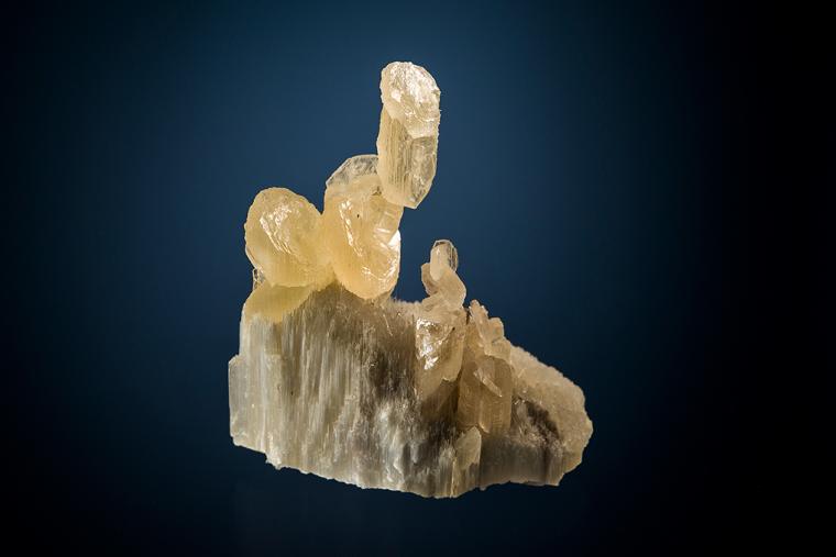 CALCITE on ULEXITE
