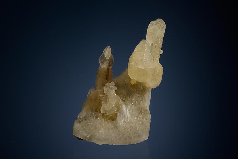 CALCITE on ULEXITE