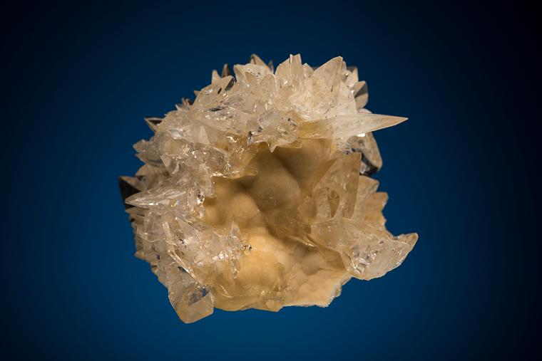COLEMANITE on CALCITE