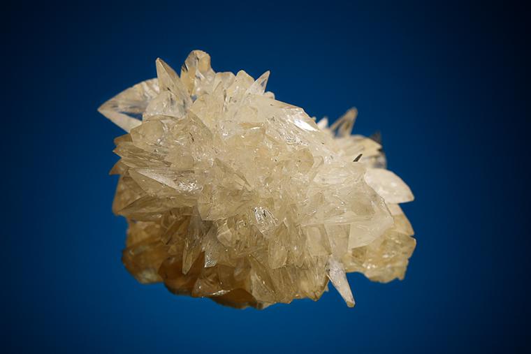 COLEMANITE on CALCITE