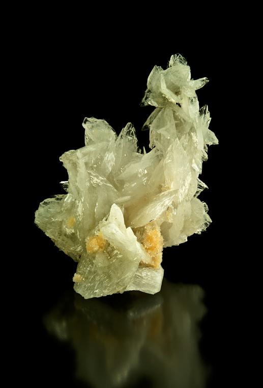 COLEMANITE with CALCITE