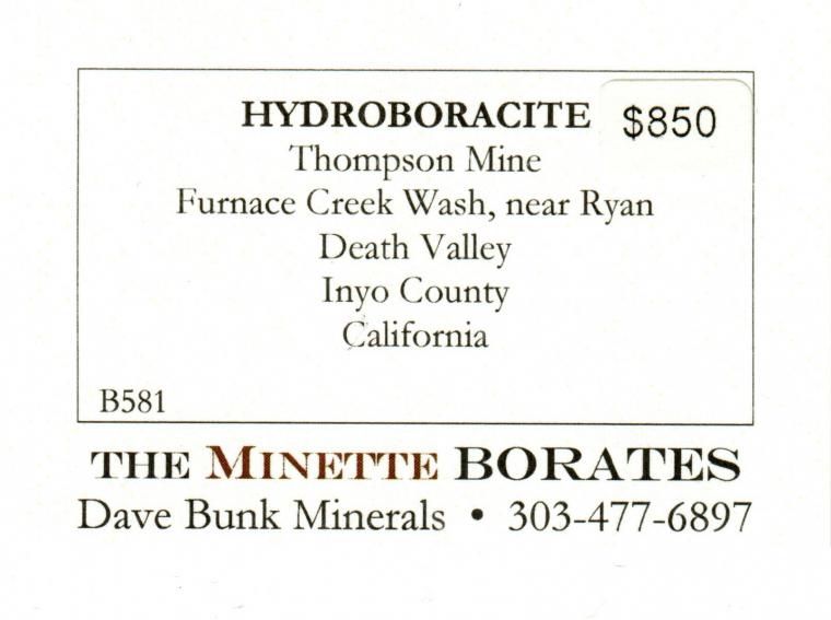 HYDROBORACITE