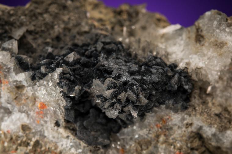 STIBNITE on COLEMANITE