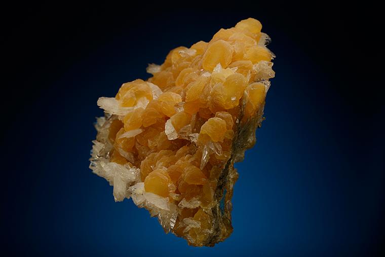 COLEMANITE on CALCITE (repaired)