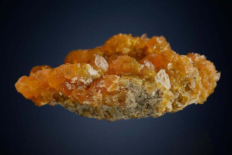 COLEMANITE on CALCITE