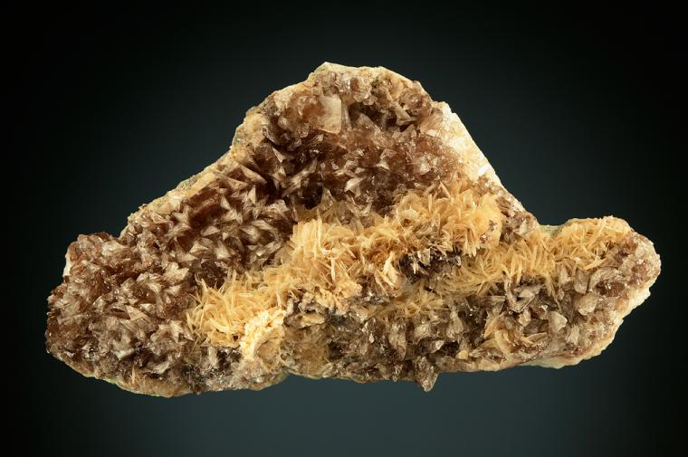 COLEMANITE with CALCITE
