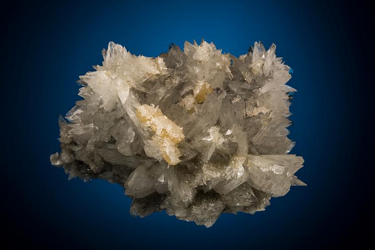 COLEMANITE on CALCITE