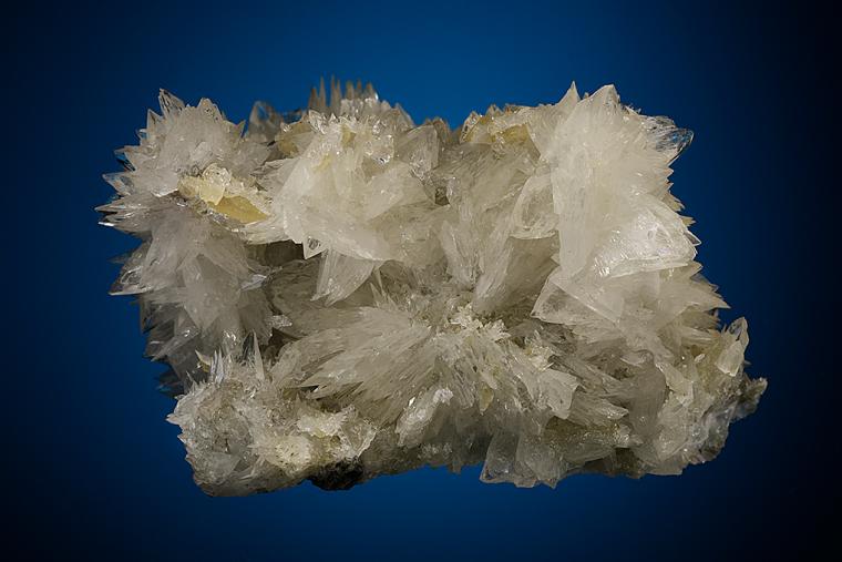 COLEMANITE on CALCITE