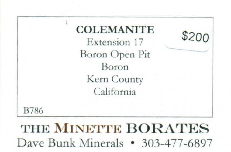COLEMANITE