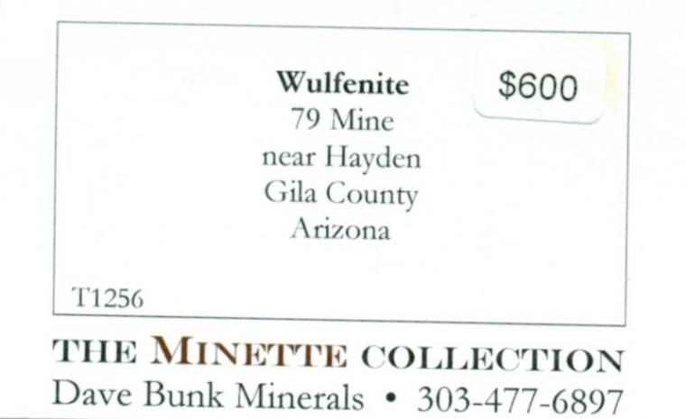 WULFENITE