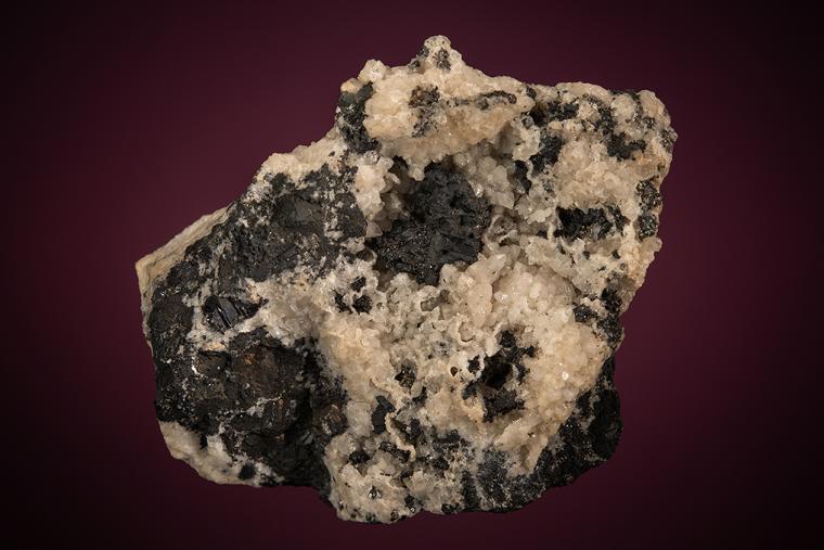 POLYBASITE with SILVER on QUARTZ