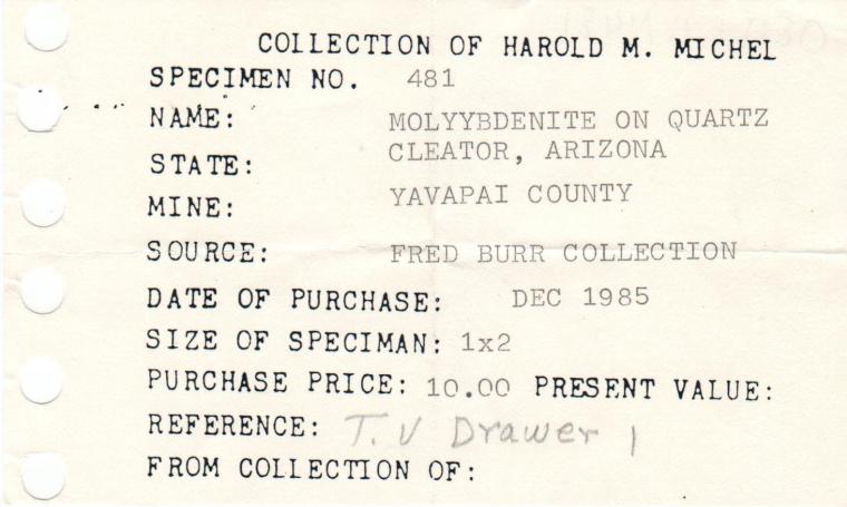 VANADINITE with DESCLOIZITE