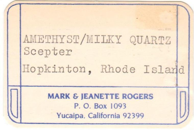 QUARTZ var. Amethyst