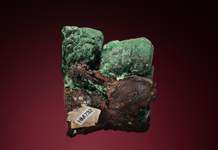 MALACHITE after AZURITE