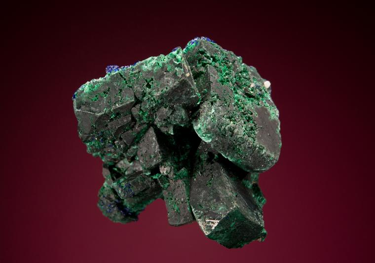 MALACHITE after AZURITE