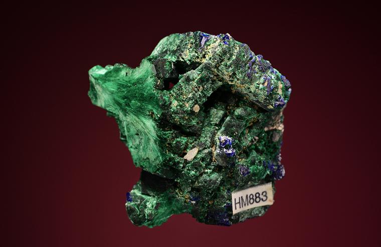 MALACHITE after AZURITE