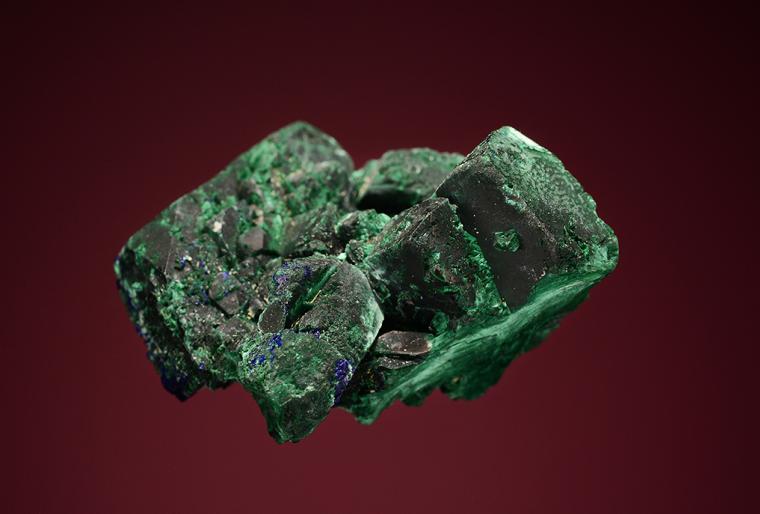 MALACHITE after AZURITE