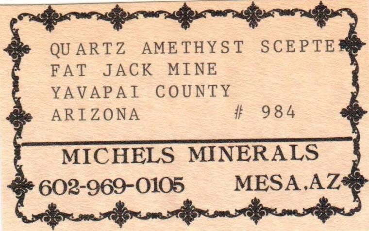 QUARTZ var. Amethyst