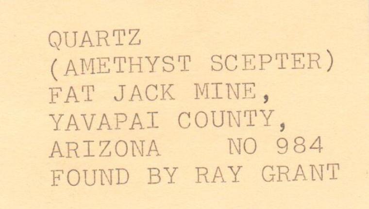 QUARTZ var. Amethyst