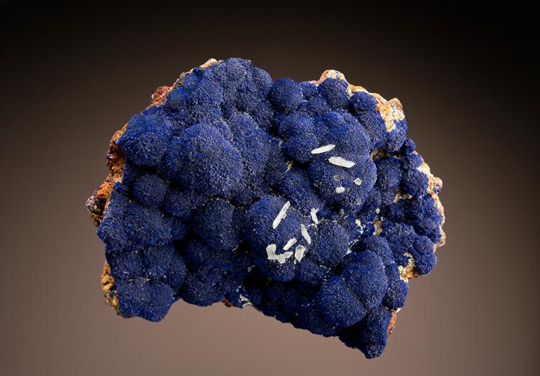 AZURITE with GYPSUM