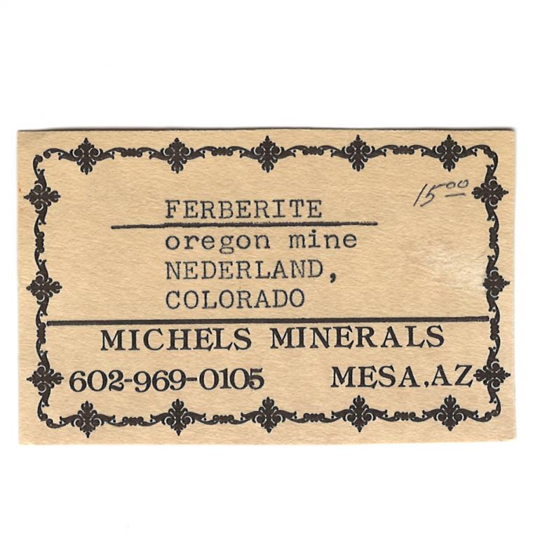 FERBERITE