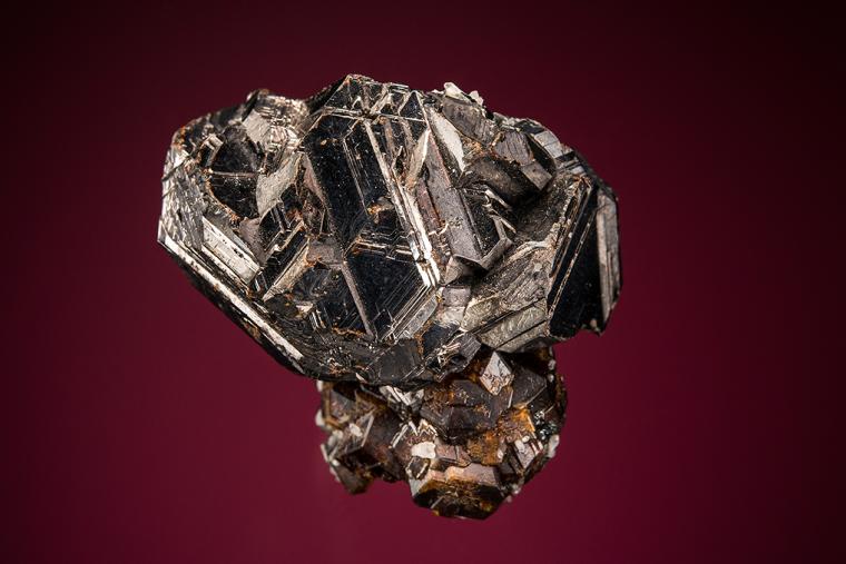 SPHALERITE on ANDRADITE