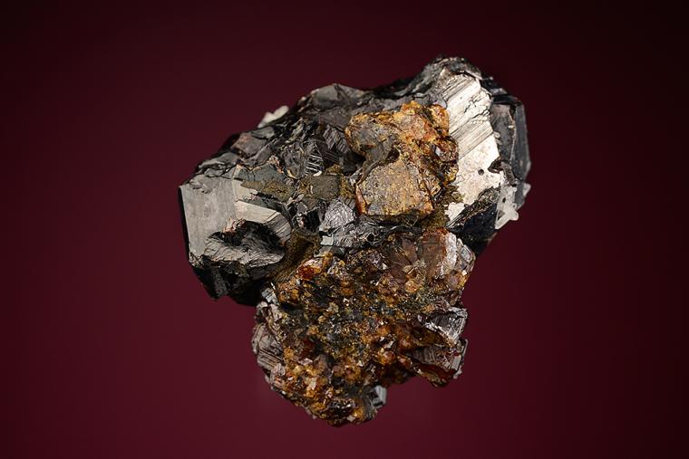 SPHALERITE on ANDRADITE