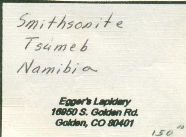 SMITHSONITE with CERUSSITE