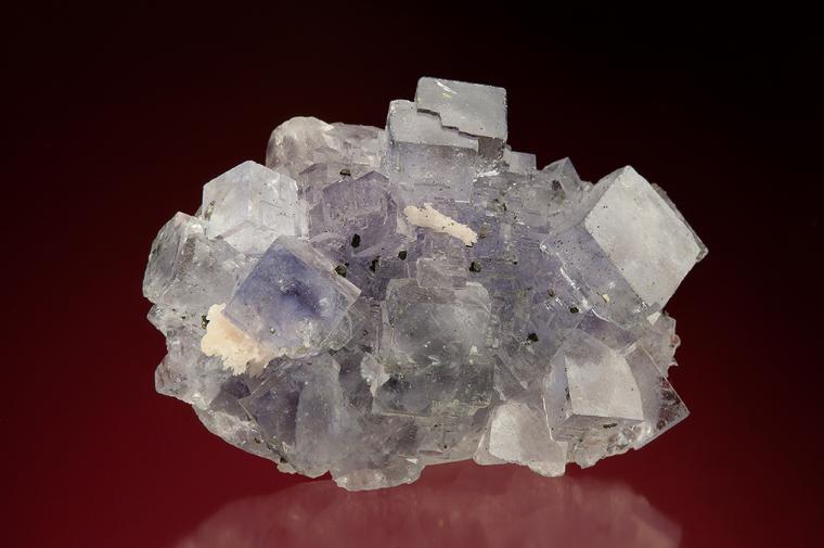 FLUORITE with CALCITE
