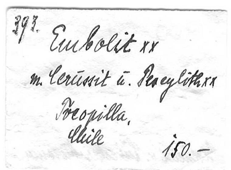 CHLORARGYRITE with BOLEITE