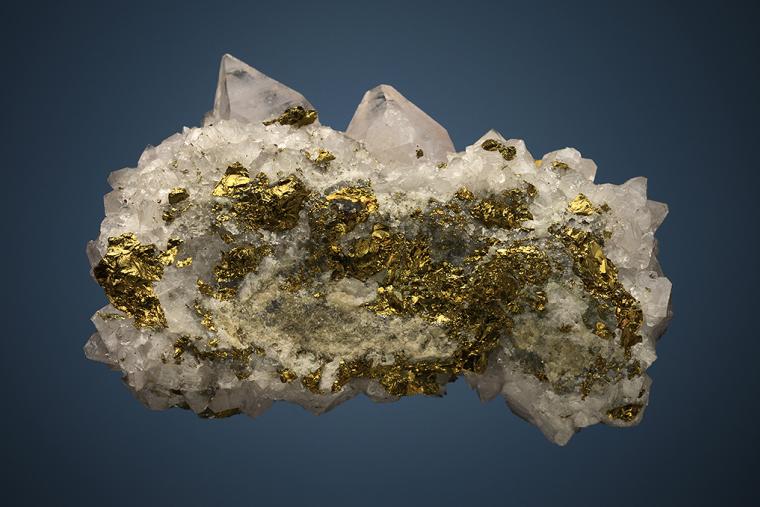 APOPHYLLITE with CHALCOPYRITE