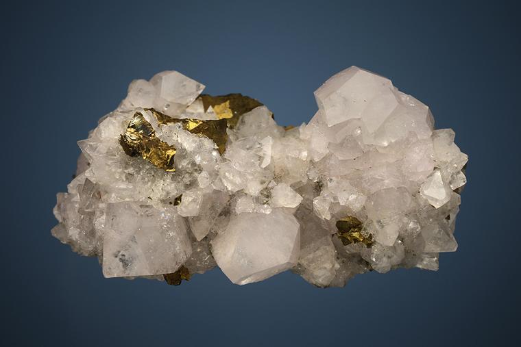 APOPHYLLITE with CHALCOPYRITE