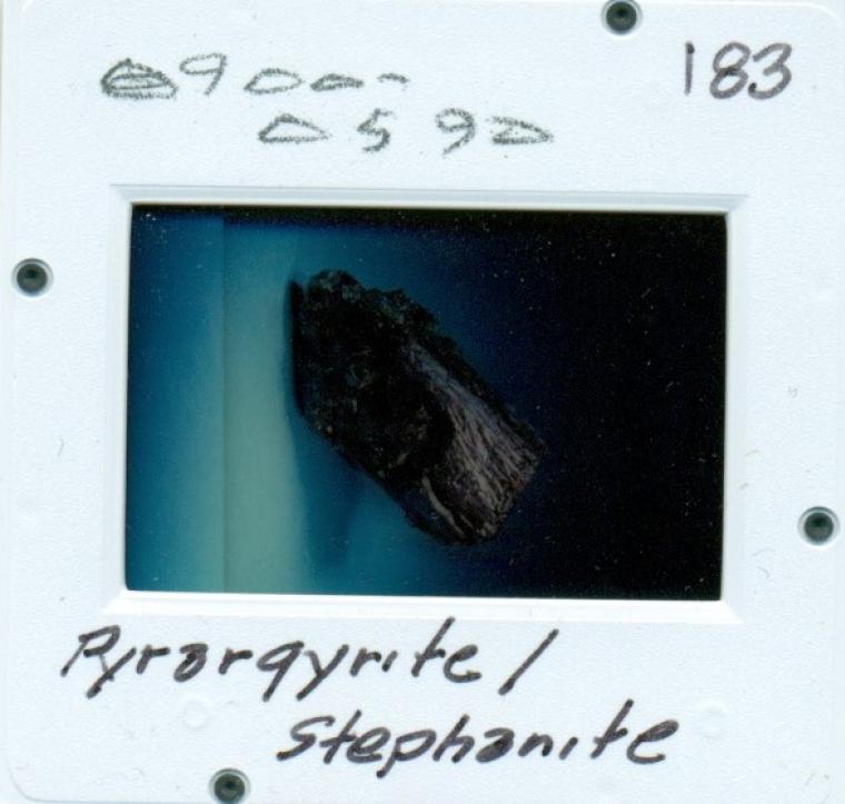 PYRARGYRITE with STEPHANITE
