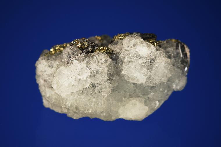 PYRARGYRITE with FLUORITE and CHALCOPYRITE