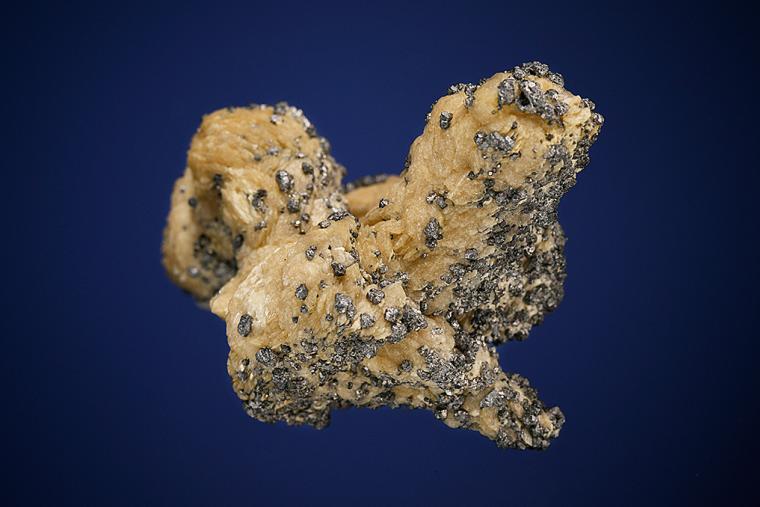GALENA on SIDERITE