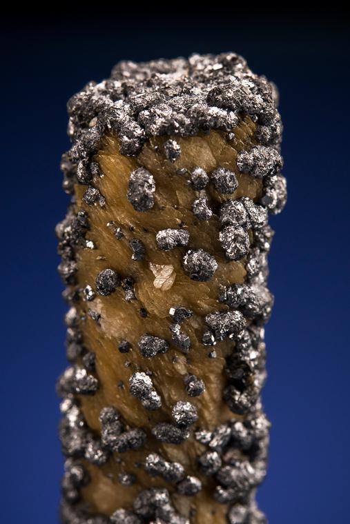 GALENA on SIDERITE